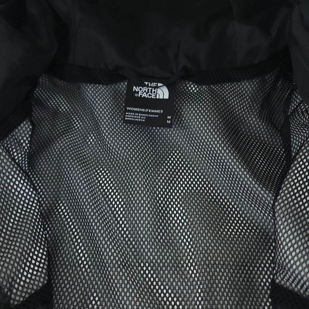 The North Face DryVent Rain Coat Womens Medium Black Hooded Full Zip w/ Pockets - Picture 6 of 13